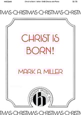 Christ Is Born SAB choral sheet music cover